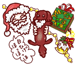 The playful best dog sticker #11952918