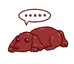 The playful best dog sticker #11952929