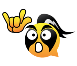 emo emo sticker #11953233