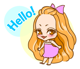 Baby Pompadour sticker #11953422