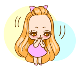 Baby Pompadour sticker #11953425