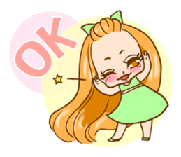 Baby Pompadour sticker #11953426