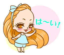 Baby Pompadour sticker #11953428