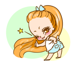 Baby Pompadour sticker #11953429