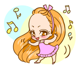 Baby Pompadour sticker #11953430