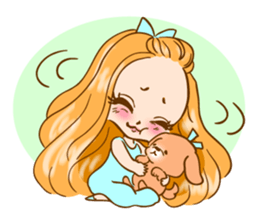 Baby Pompadour sticker #11953445