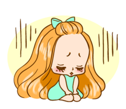 Baby Pompadour sticker #11953450