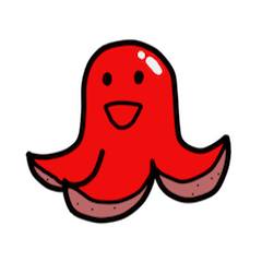 Octopus wiener Sticker