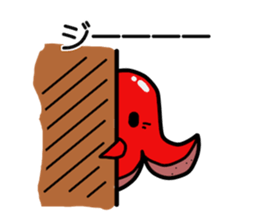 Octopus wiener Sticker sticker #11953538