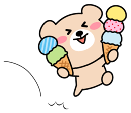 Cute KUMA chan 7 sticker #11953587