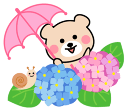 Cute KUMA chan 7 sticker #11953590