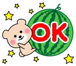 Cute KUMA chan 7 sticker #11953591