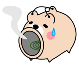 Cute KUMA chan 7 sticker #11953592