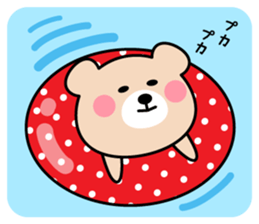 Cute KUMA chan 7 sticker #11953609
