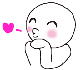 Whitish human 2 sticker #11954296