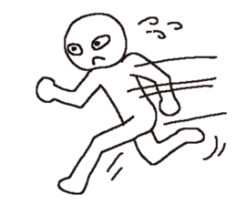 Whitish human 2 sticker #11954311