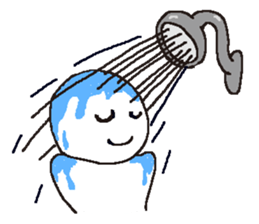 Whitish human 2 sticker #11954318