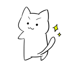 Cat to help the conversation 2 sticker #11954443