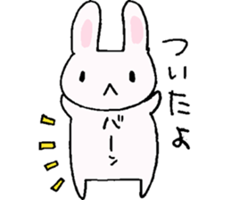 "USA-SAN" rabbit sticker #11954606