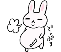 "USA-SAN" rabbit sticker #11954612
