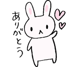 "USA-SAN" rabbit sticker #11954616