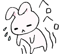 "USA-SAN" rabbit sticker #11954618