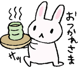 "USA-SAN" rabbit sticker #11954619