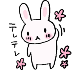 "USA-SAN" rabbit sticker #11954621