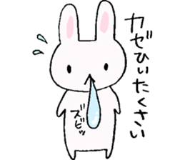 "USA-SAN" rabbit sticker #11954623