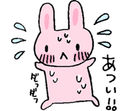 "USA-SAN" rabbit sticker #11954625