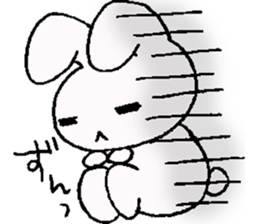 "USA-SAN" rabbit sticker #11954635