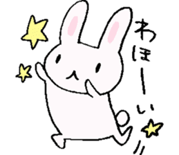 "USA-SAN" rabbit sticker #11954636