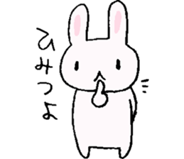 "USA-SAN" rabbit sticker #11954638