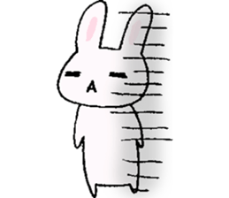 "USA-SAN" rabbit sticker #11954640