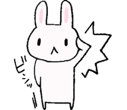 "USA-SAN" rabbit sticker #11954642