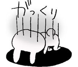 "USA-SAN" rabbit sticker #11954643