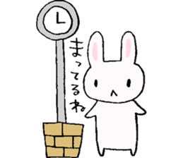 "USA-SAN" rabbit sticker #11954645