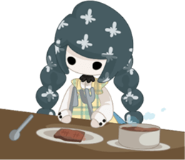 SEAL in Pattern Hamlet sticker #11954694