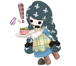 SEAL in Pattern Hamlet sticker #11954695