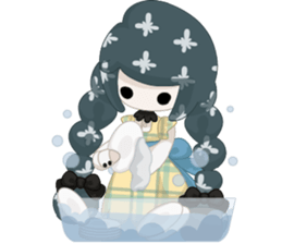 SEAL in Pattern Hamlet sticker #11954696