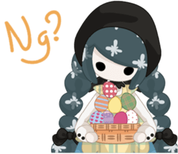 SEAL in Pattern Hamlet sticker #11954697