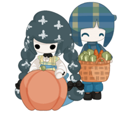 SEAL in Pattern Hamlet sticker #11954701