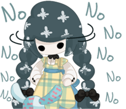 SEAL in Pattern Hamlet sticker #11954706