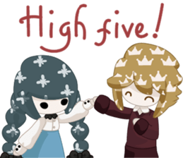 SEAL in Pattern Hamlet sticker #11954713