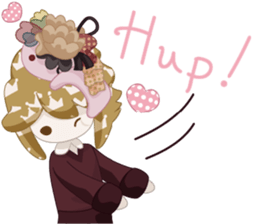 SEAL in Pattern Hamlet sticker #11954714