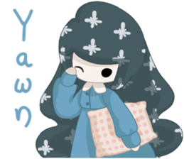 SEAL in Pattern Hamlet sticker #11954719