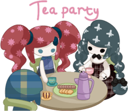 SEAL in Pattern Hamlet sticker #11954724