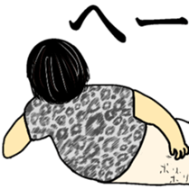 Today's Lady sticker #11955795