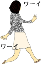 Today's Lady sticker #11955798