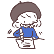 heart warming girl & rabbit 3 sticker #11955833